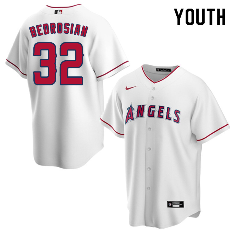 Nike Youth #32 Cam Bedrosian Los Angeles Angels Baseball Jerseys Sale-White